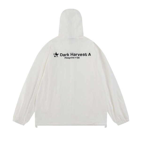 Starry Embroidered Letters Sun Protection Clothing Men - Image 3