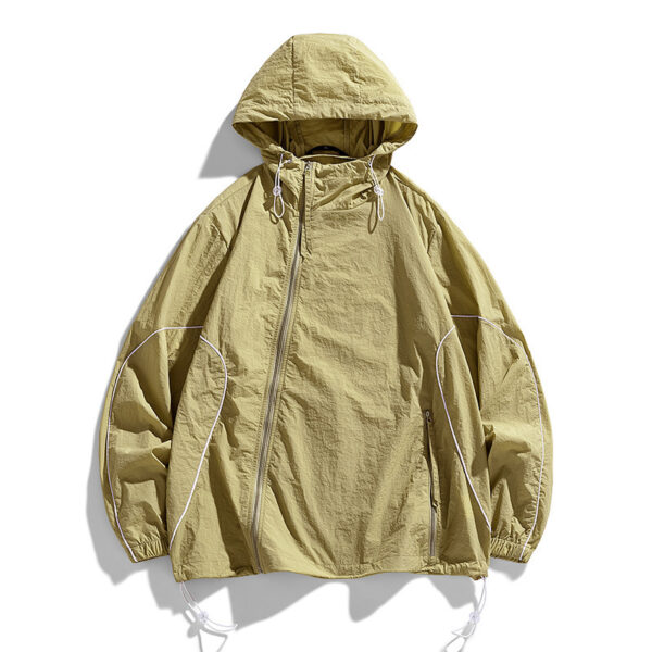 Fashion Summer Ice Silk Sun Protection Clothing Men - Image 9