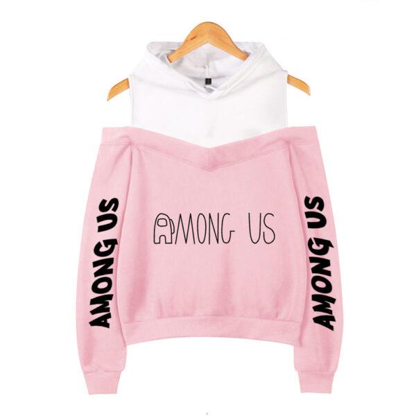 Linyue Clothing Strapless Long-Sleeved Hooded Sweater For Men And Women - Image 5
