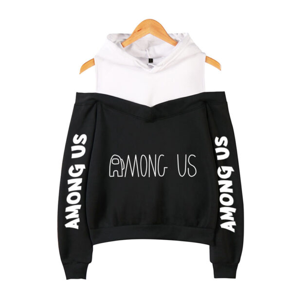 Linyue Clothing Strapless Long-Sleeved Hooded Sweater For Men And Women - Image 6