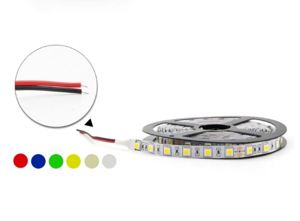 LED Light Strips Highlight 60 Light Beads Epoxy Waterproof Soft Strips - Image 5