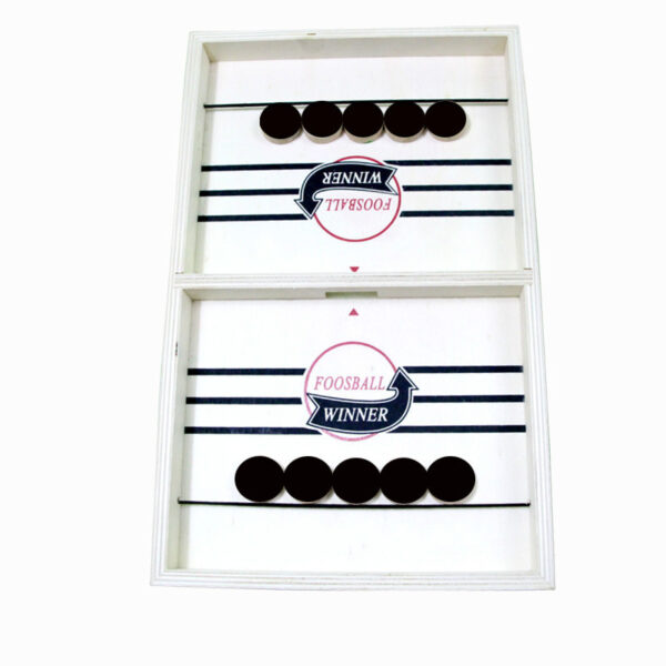 Puck Game Fast Sling Wooden Parent-child Interactive Game Chess Prop - Image 3