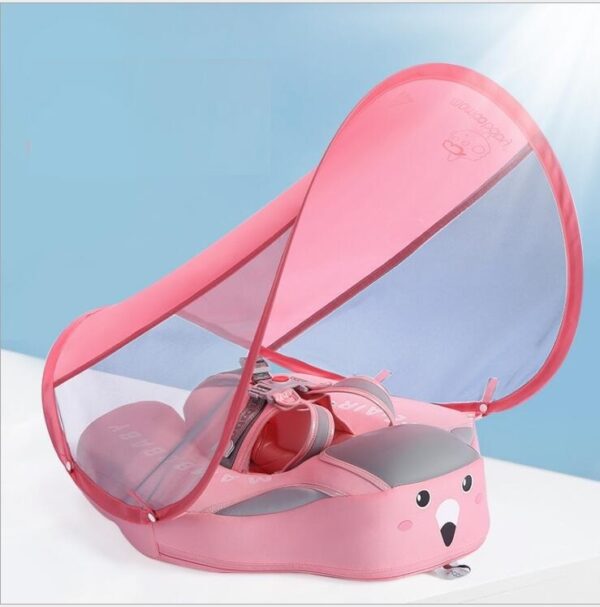 Children's Free Inflatable Lying Ring Anti-turning Swimming Ring - Image 5