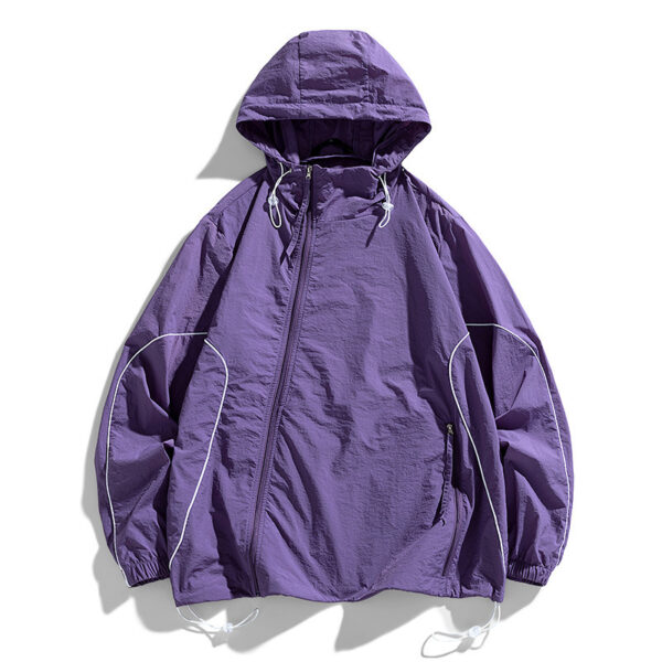 Fashion Summer Ice Silk Sun Protection Clothing Men - Image 2
