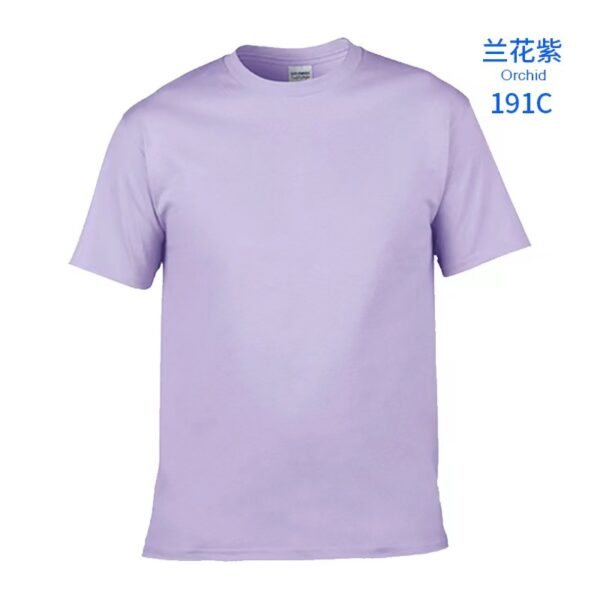 Cross-border European size cotton short-sleeved printed logo event cultural election shirt round neck foreign trade large size T-shirt printing wholesale - Image 8
