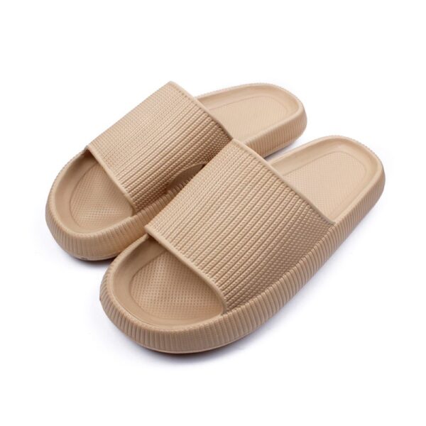 Spot cross-border thick-soled slippers women's summer home sandals and slippers soft bottom EVA home slippers men's feeling of stepping on shit 5001 - Image 13