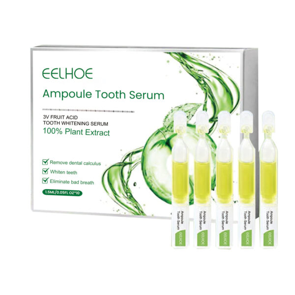 EELHOE Teeth Whitening Essence Cleans Tooth Stains Mouth Odor Beautiful Teeth Brightening Teeth Cleaning Essence - Image 2