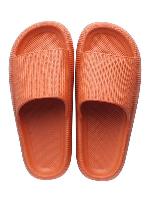 Spot cross-border thick-soled slippers women's summer home sandals and slippers soft bottom EVA home slippers men's feeling of stepping on shit 5001 - Image 10