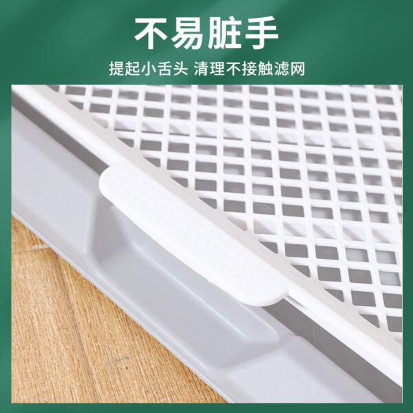 Dog toilet, dog litter box, high and low fence to prevent stepping on feces and urine, pet dog toilet, small and medium-sized dog potty - Image 2