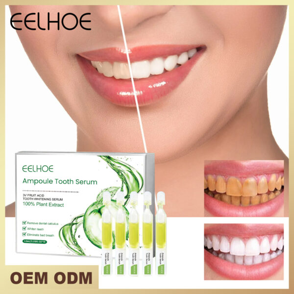 EELHOE Teeth Whitening Essence Cleans Tooth Stains Mouth Odor Beautiful Teeth Brightening Teeth Cleaning Essence - Image 4