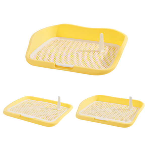Dog toilet, dog litter box, high and low fence to prevent stepping on feces and urine, pet dog toilet, small and medium-sized dog potty - Image 5