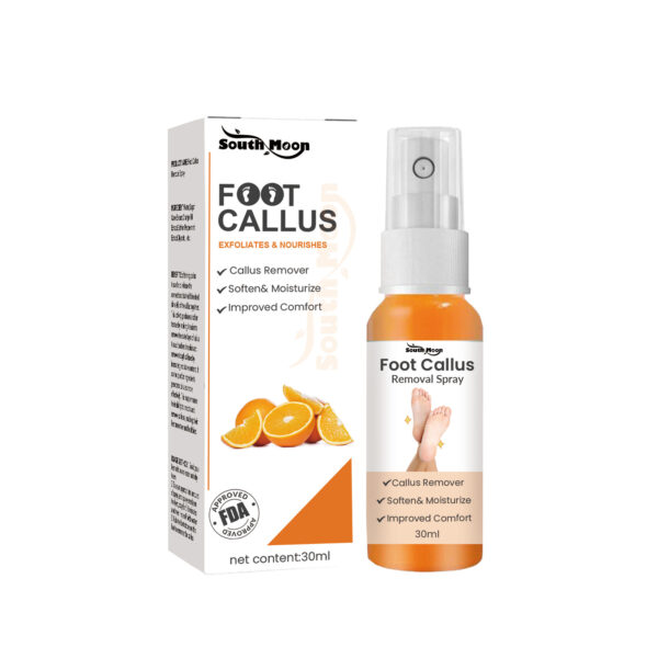 South Moon Foot Exfoliating Spray Gently Calluses Remove Dead Skin Cleansing Repair Rough Calluses - Image 5
