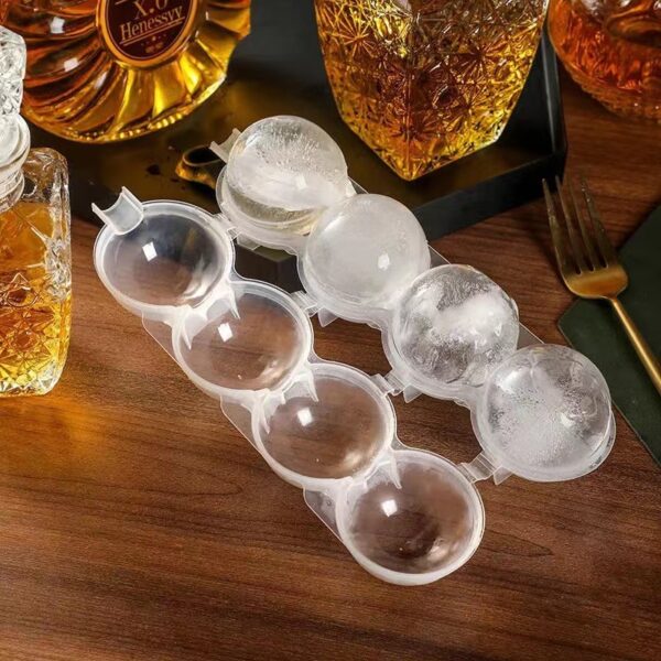 Folding ice box can carry two-in-one ice hockey ice cube ice hockey mold household silicone ice box curling - Image 2