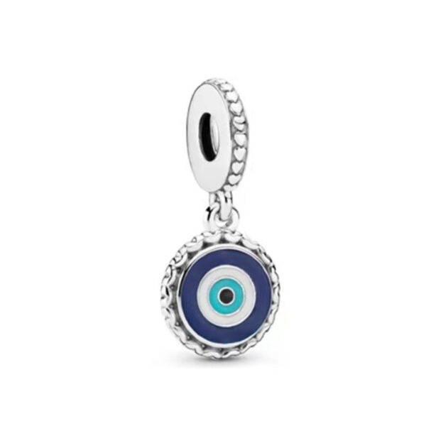 Vatican Pandora S925 sterling silver cross-border hot-selling castle rugby blue airplane beads DIY accessories beads - Image 6