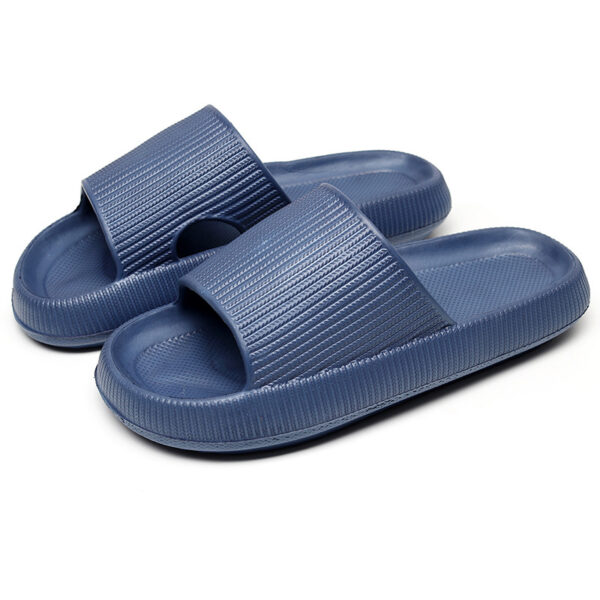 Spot cross-border thick-soled slippers women's summer home sandals and slippers soft bottom EVA home slippers men's feeling of stepping on shit 5001 - Image 14