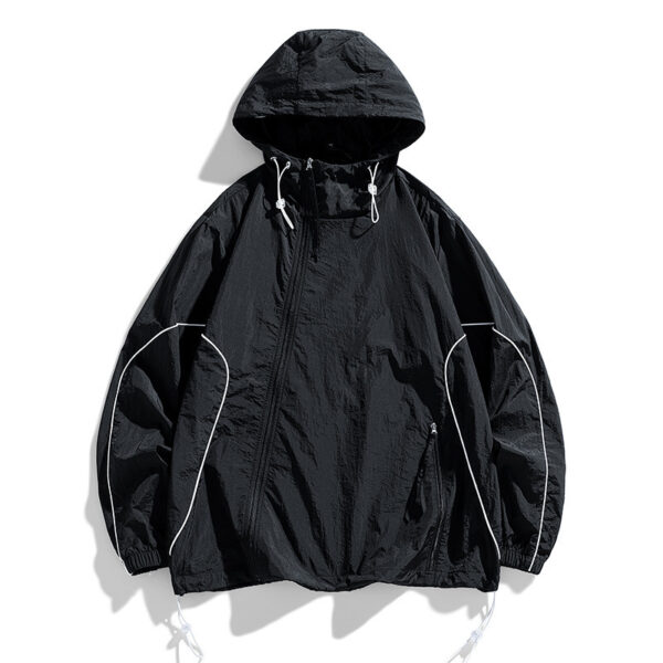 Fashion Summer Ice Silk Sun Protection Clothing Men - Image 4