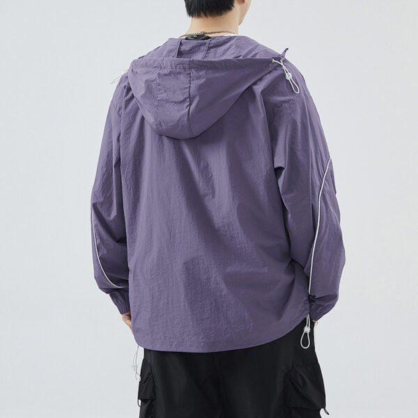 Fashion Summer Ice Silk Sun Protection Clothing Men - Image 5