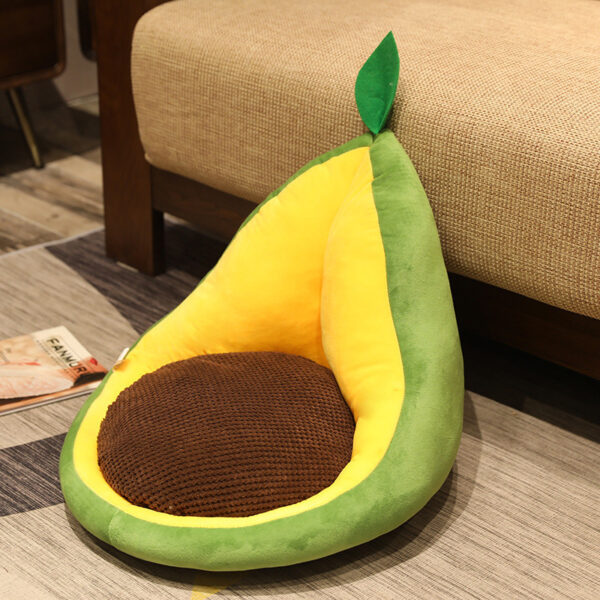 Kawaii Multifunction Plush Fruit Soft Stuffed Cactus Avocado Carrot Pillow Toys Home Office Decor Chair Seat Cushion - Image 2