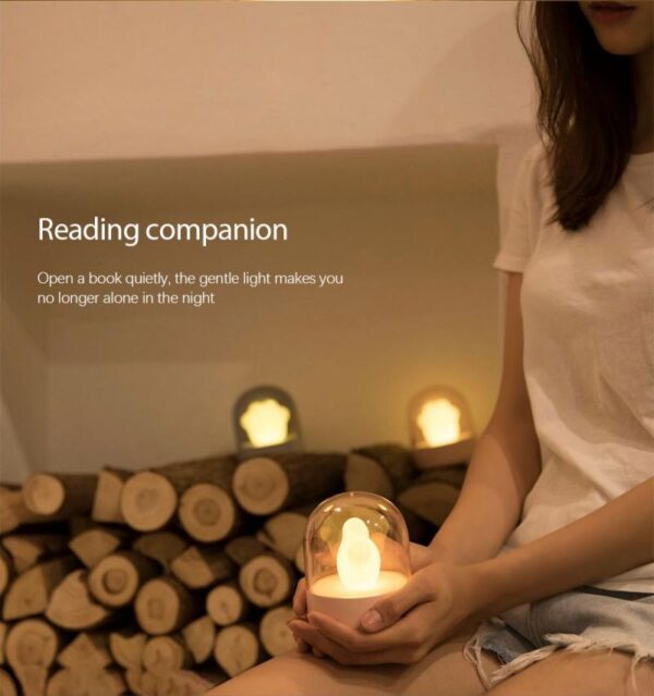 Exquisite Night Light Cat Paw Light USB Charging Music Box Warm Musical Lamp Cats Paw Lamp For Kids Children Gift Desktop Decor - Image 6