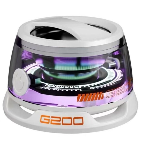 Portable Bluetooth Speaker G200 RGB Lighting Speaker BT5.3 Mini Sound Box 7 Hours Playback Magnetic Phone Holder - Image 8