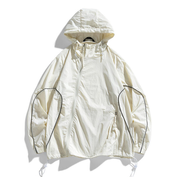 Fashion Summer Ice Silk Sun Protection Clothing Men - Image 6