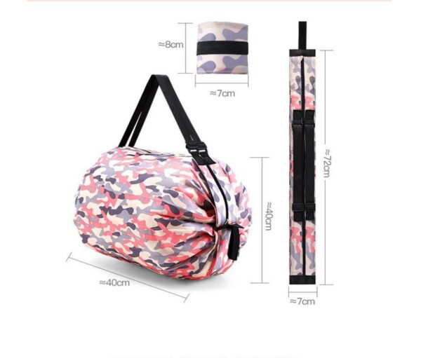 Foldable Storage Portable Large-capacity Extended Tote Bag - Image 9