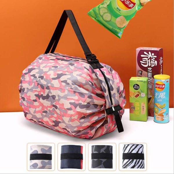 Foldable Storage Portable Large-capacity Extended Tote Bag - Image 6