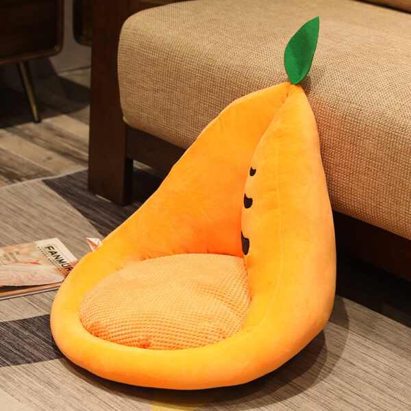 Kawaii Multifunction Plush Fruit Soft Stuffed Cactus Avocado Carrot Pillow Toys Home Office Decor Chair Seat Cushion - Image 6