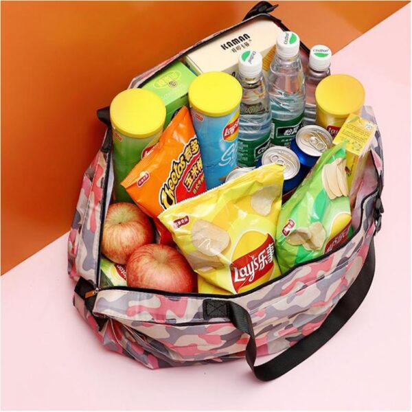Foldable Storage Portable Large-capacity Extended Tote Bag - Image 4
